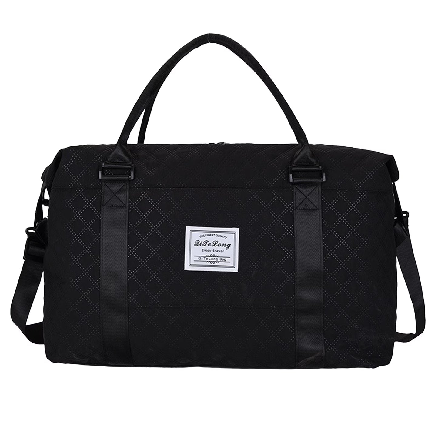 Travel Duffle Bag, Weekender Travel Bag Men Small Gym Bag for Women, Hospital Bag for Labor and Delivery, Overnight Bag Luggage Bag with Trolley Sleeve 18.11X13.78X6.69In