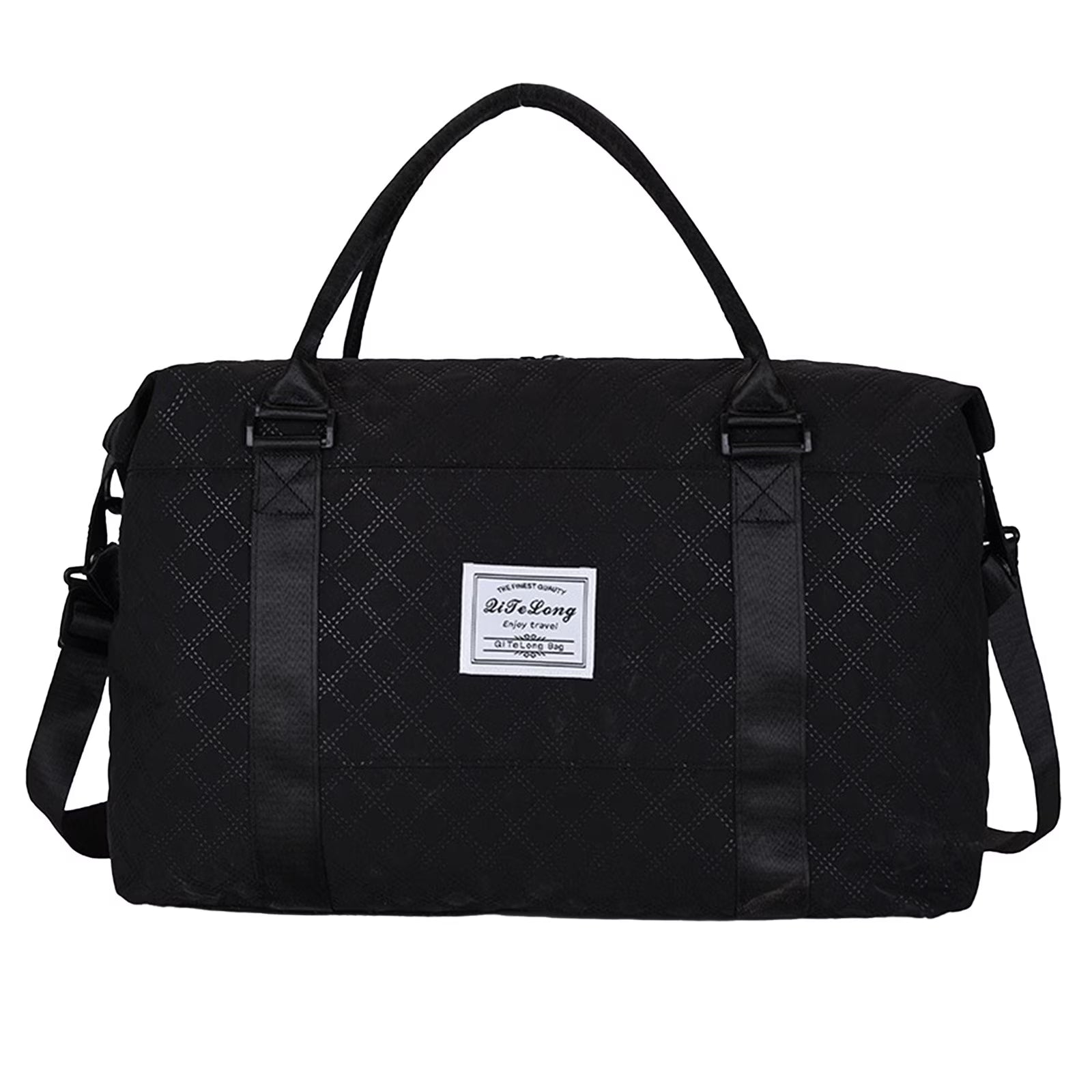 Travel Duffle Bag, Weekender Travel Bag Men Small Gym Bag for Women, Hospital Bag for Labor and Delivery, Overnight Bag Luggage Bag with Trolley Sleeve 18.11X13.78X6.69In