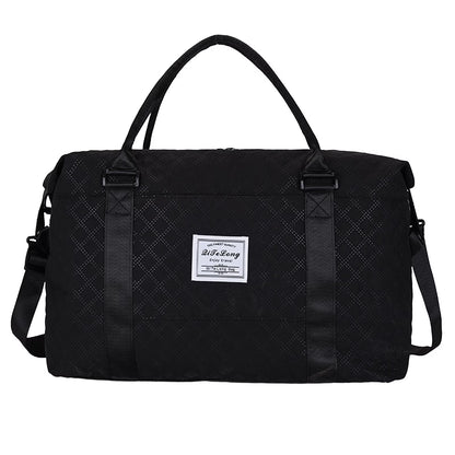 Travel Duffle Bag, Weekender Travel Bag Men Small Gym Bag for Women, Hospital Bag for Labor and Delivery, Overnight Bag Luggage Bag with Trolley Sleeve 18.11X13.78X6.69In