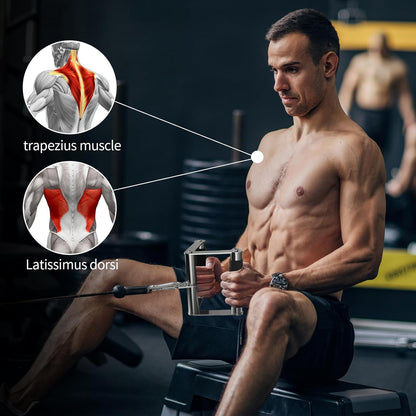 Cable Machine Attachment, LAT Pulldown Attachments, Cable Attachments for Gym, Home Gym Accessories