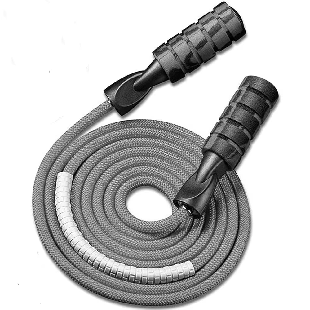 Jump Rope Crossfit Boxing Heavy Skipping Rope Foam Grip Handles for Fitness Workouts Endurance Strength Training