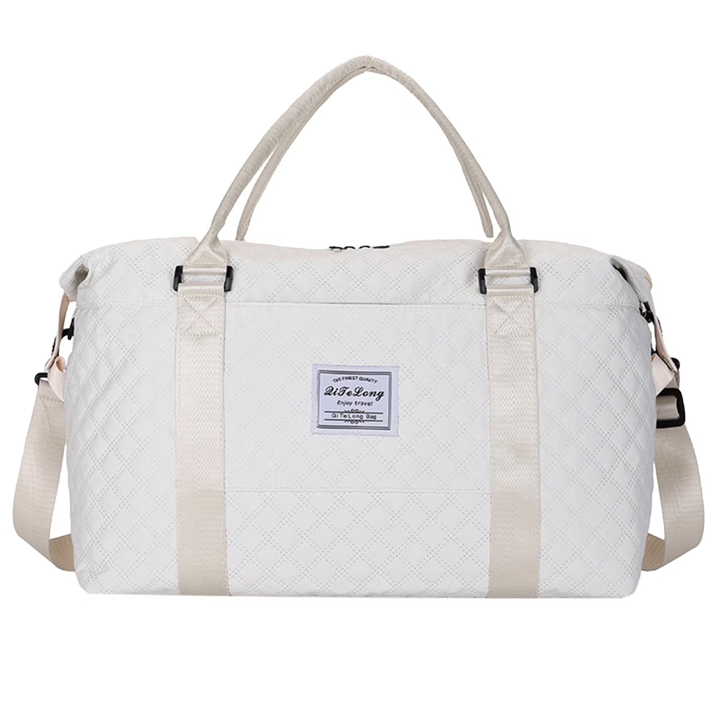 Travel Duffle Bag, Weekender Travel Bag Men Small Gym Bag for Women, Hospital Bag for Labor and Delivery, Overnight Bag Luggage Bag with Trolley Sleeve 18.11X13.78X6.69In