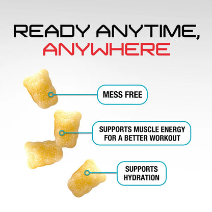 Creatine Gummies - 1G (1000Mg) per Gummy Creatine Monohydrate - Best Micronized, Sugar Free Creatine Chewable for Men & Women - Supports Lean Muscle, Strength, Energy & Endurance - 60 Lemon Gummies