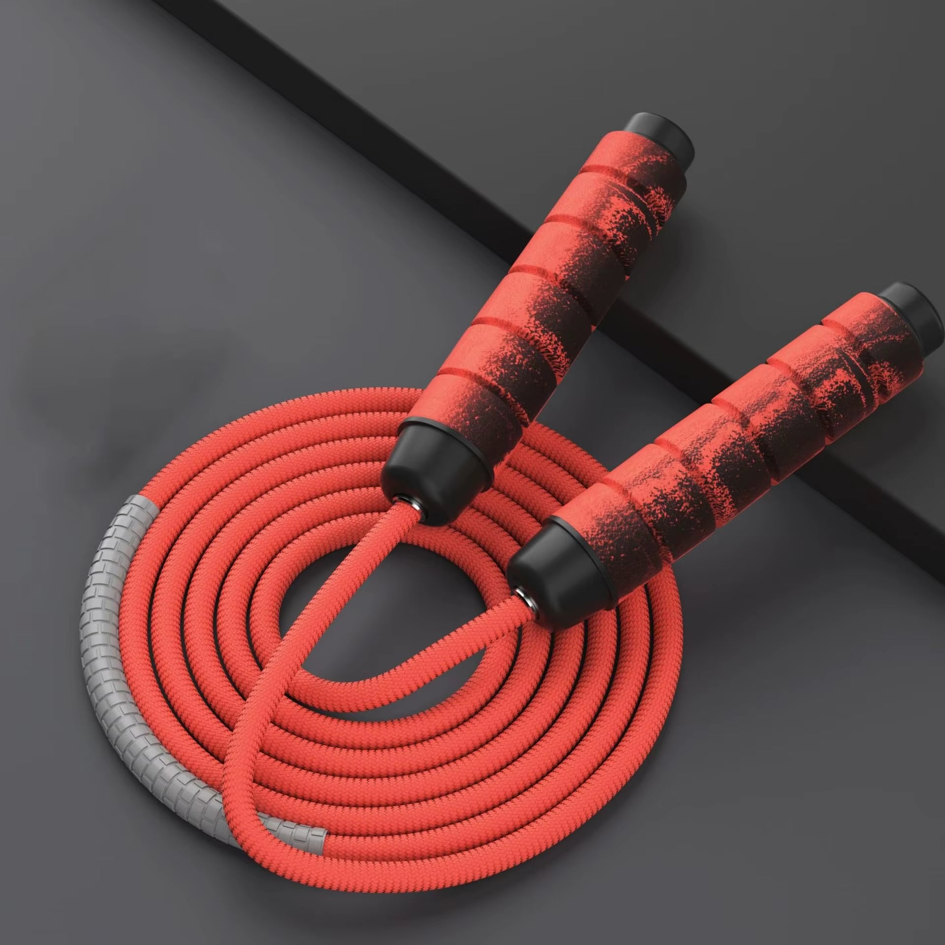 Jump Rope Crossfit Boxing Heavy Skipping Rope Foam Grip Handles for Fitness Workouts Endurance Strength Training