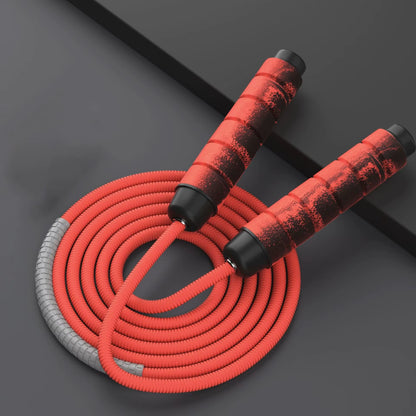 Jump Rope Crossfit Boxing Heavy Skipping Rope Foam Grip Handles for Fitness Workouts Endurance Strength Training