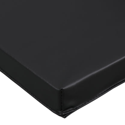 6' Exercise Tri-Fold EPE Foam PU Leather Gym Mat Yoga Martial Arts Home Gym